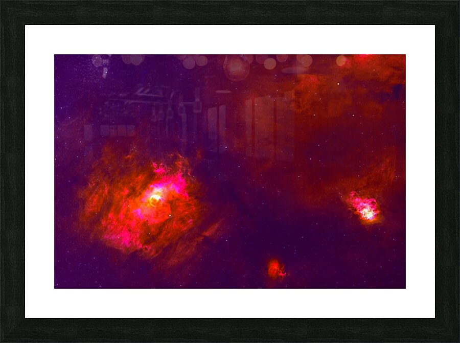 NGC 7635 - Bubble Nebula Picture Frame print