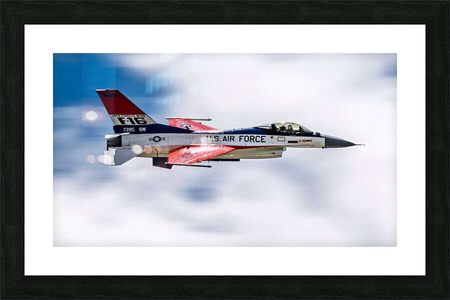 F-16 Viper Demo Team Picture Frame print