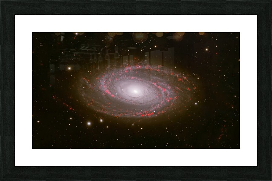 M81 Bode Galaxy Picture Frame print
