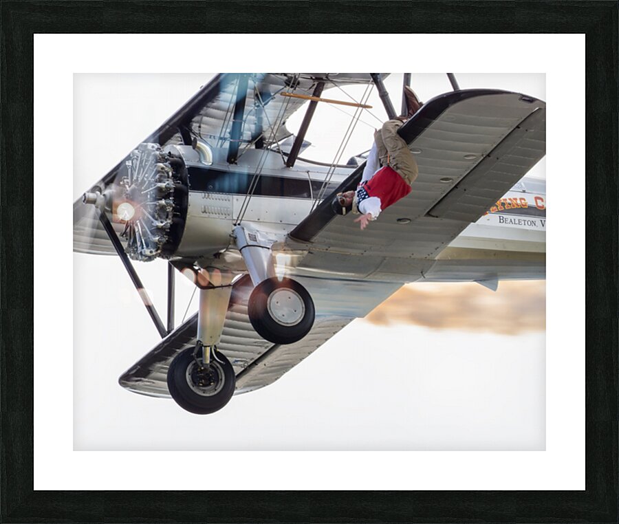 Flying Circus Picture Frame print