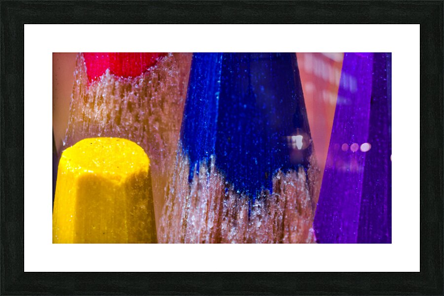Color Pencils Impression et Cadre photo