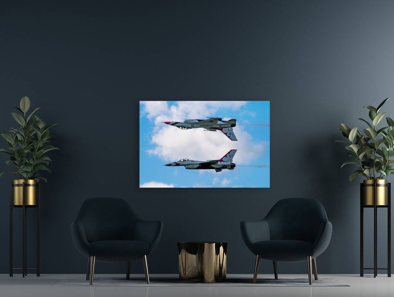 USAF Thunderbirds - Calypso Pass Reproduction