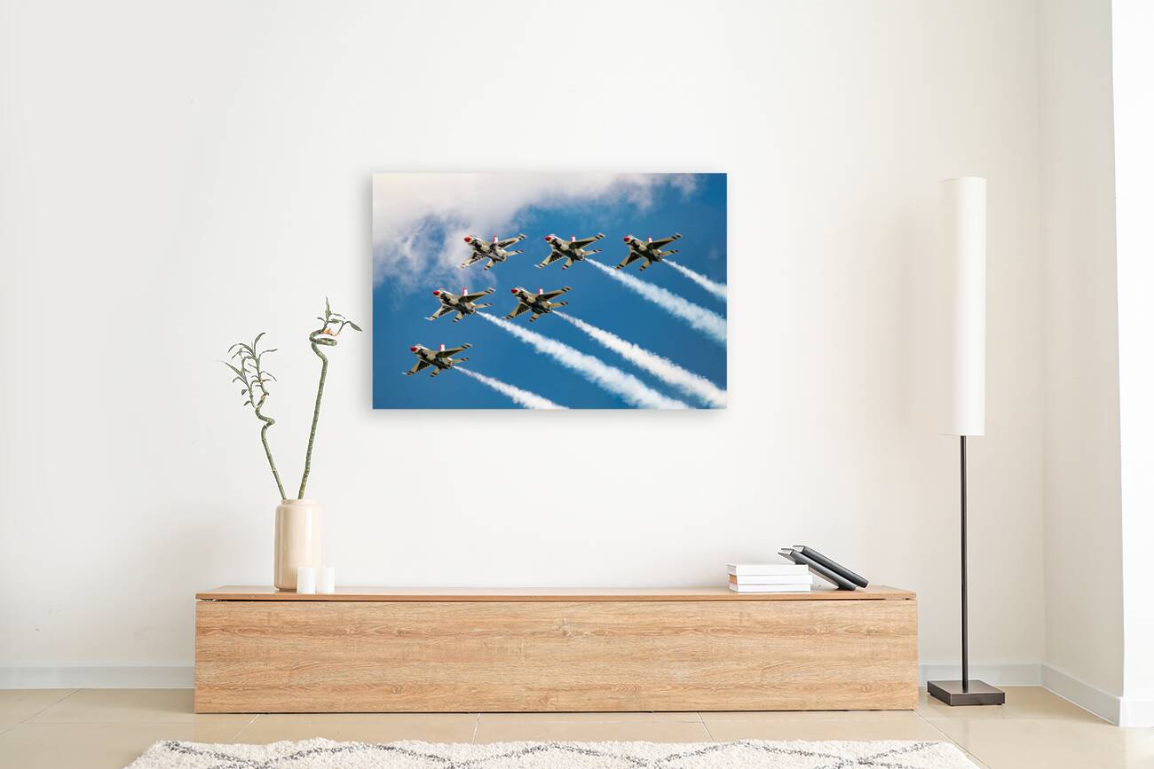 USAF Thunderbirds - Delta Formation Reproduction
