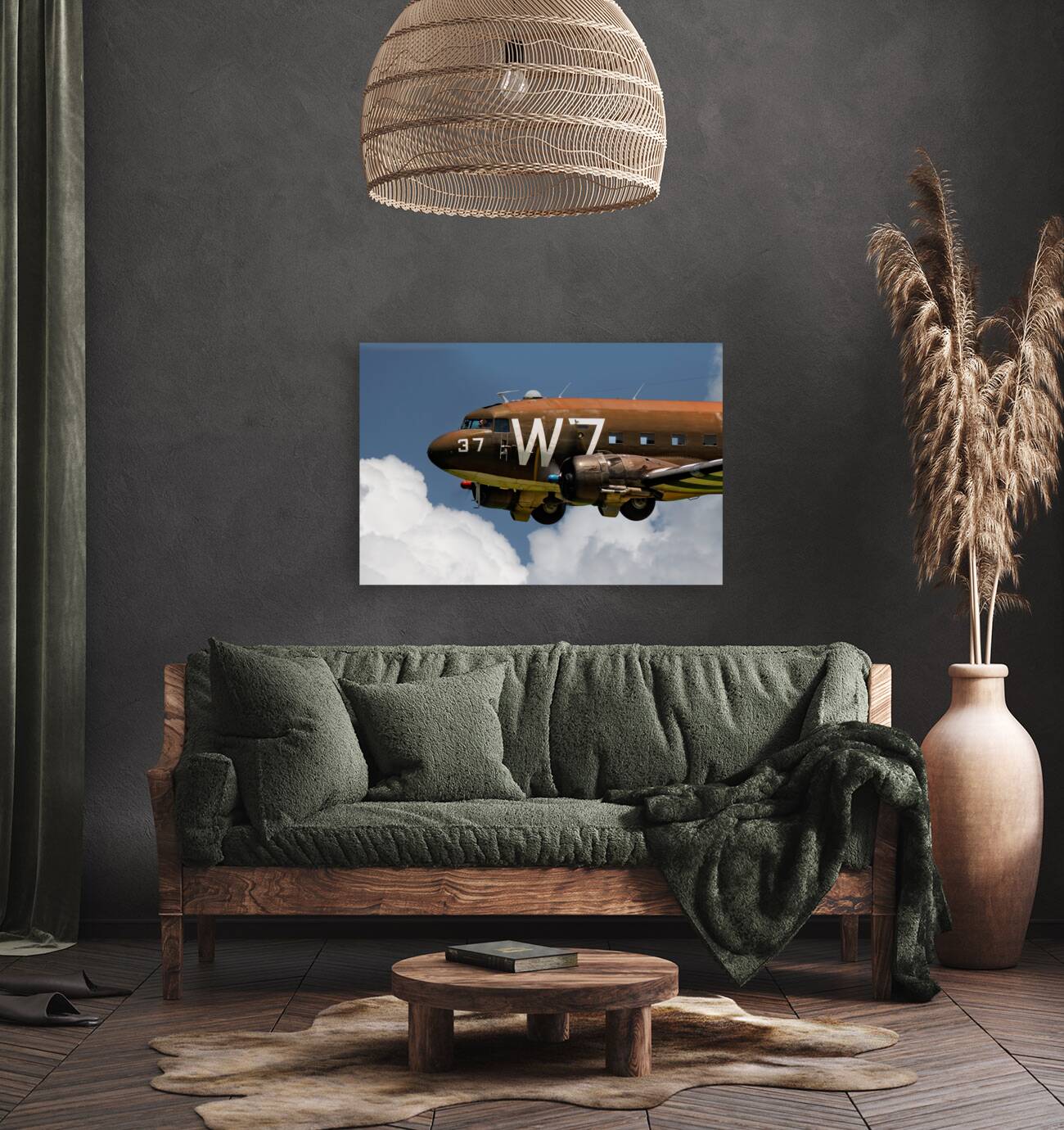 Douglass C-47 Skytrain Whiskey 7 Reproduction