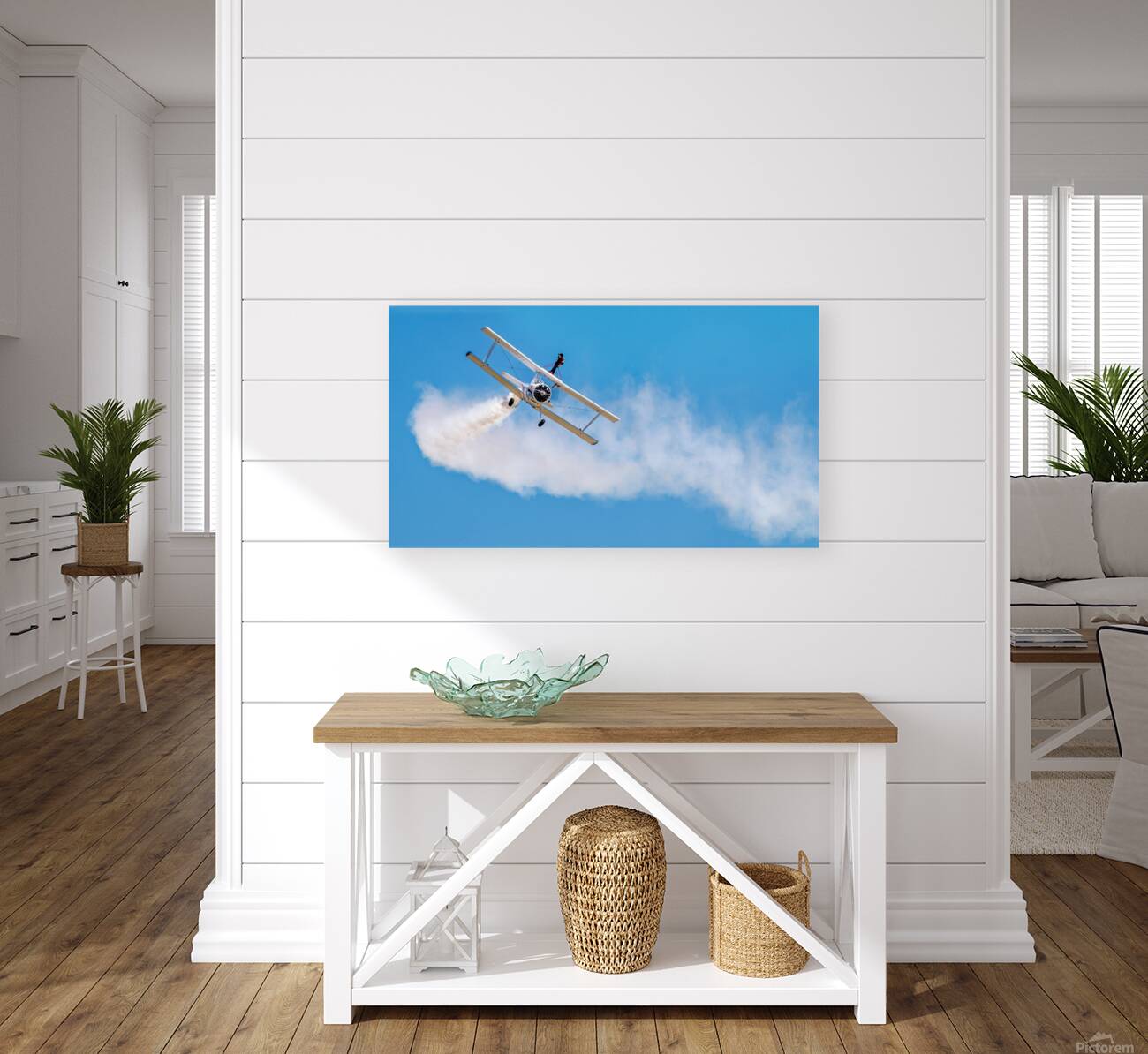 Grumman C-164 Ag Cat  and a Daring WingWalker.  Reproduction