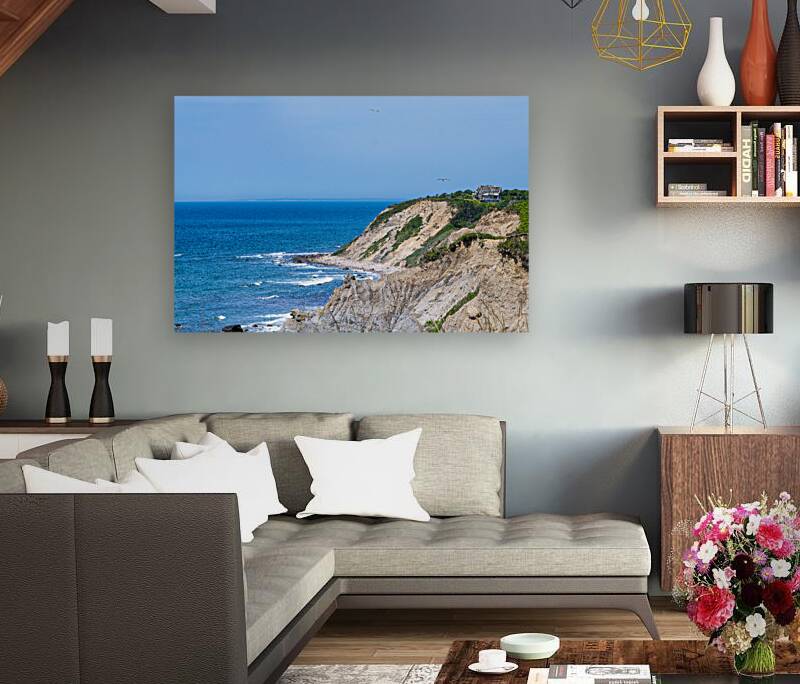 House on a Cliff Reproduction