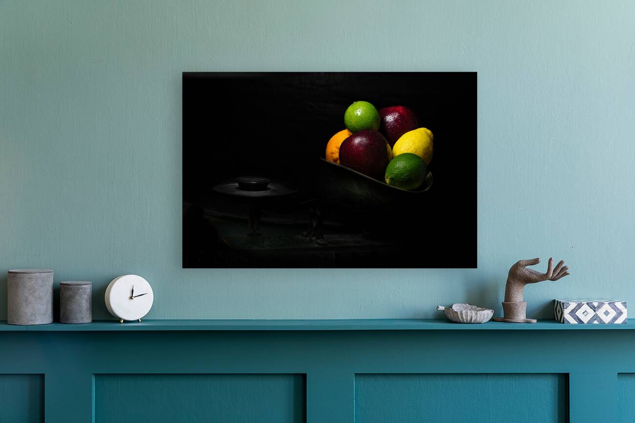 Fruit on a Scale Reproduction