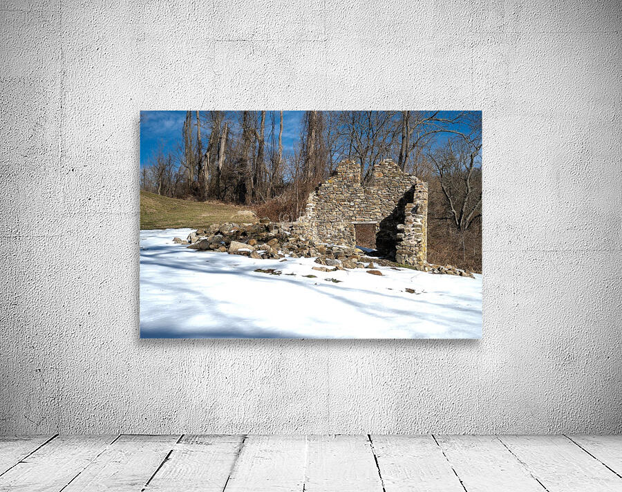 Ruins of Warwick Iron Furnace Wall Preview