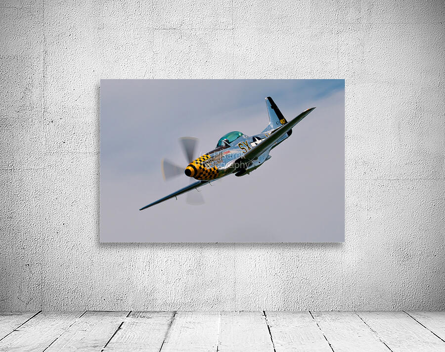 P-51 Mustang - Little Witch Wall Preview