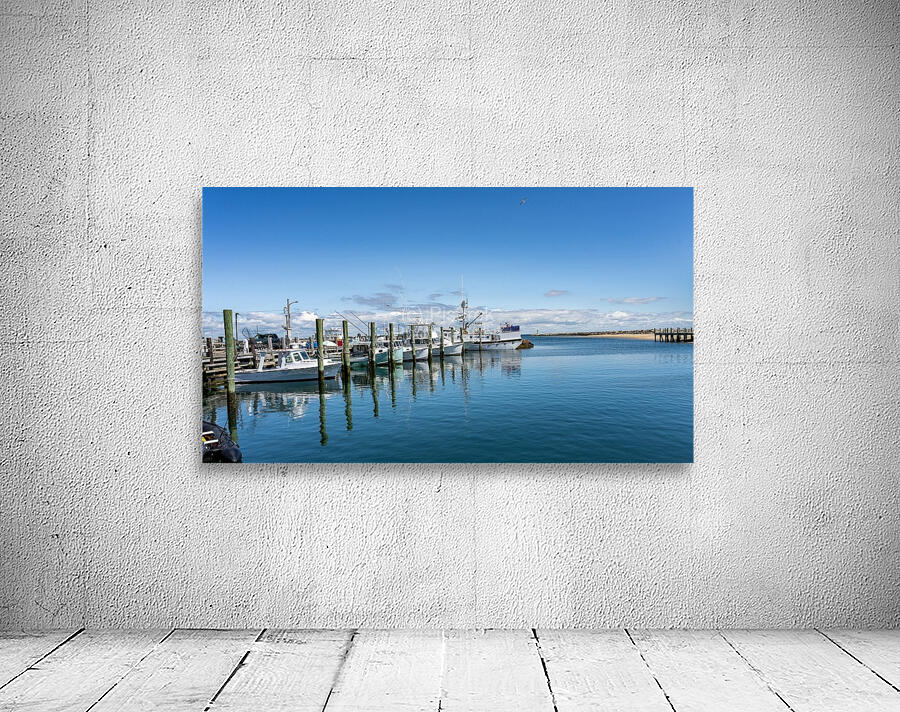 At the dock on Block Island Wall Preview