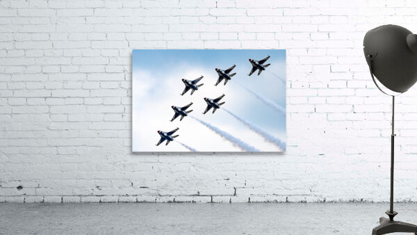 USAF Thunderbirds   Delta Formation Wall Preview