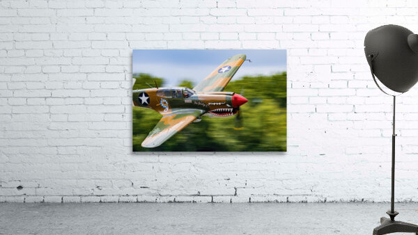 Curtiss P-40 WarHawk High Speed Pass Wall Preview