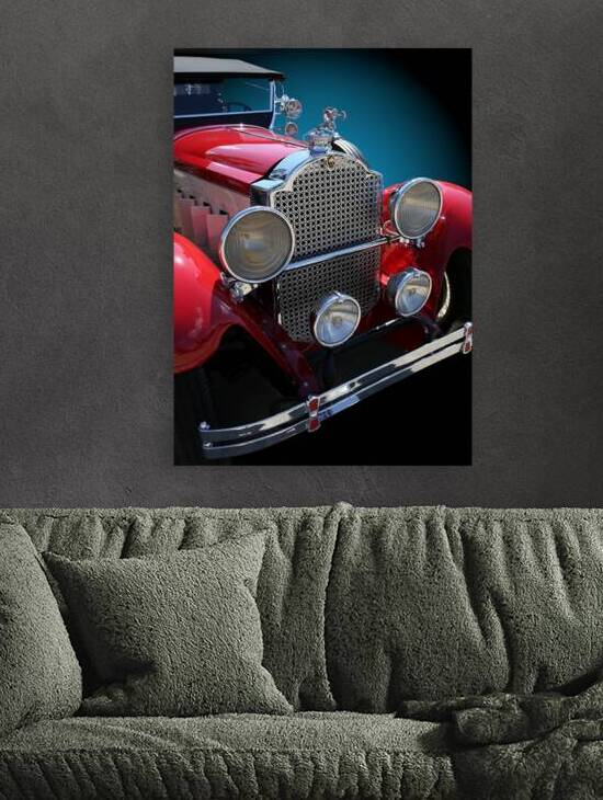 Vintage 1929 Packard Model 640 Touring Automobile 5x7 by Studio Dalio