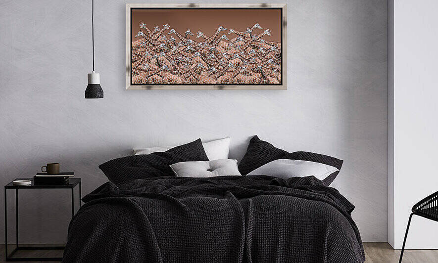 Sea Of Giraffes Panoramic 2x1 by Studio Dalio