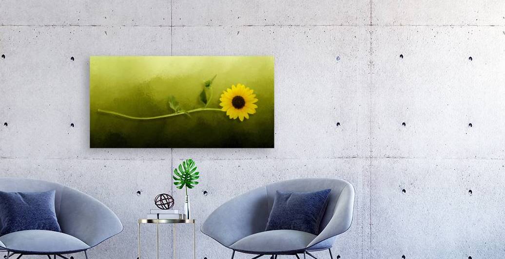 Sunflower in Repose 2x1 by Studio Dalio