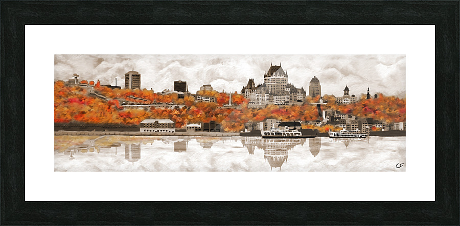 pano5x15fallSEPIA Picture Frame Printing