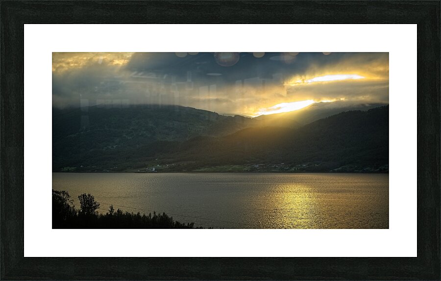 Norway 9 Picture Frame print