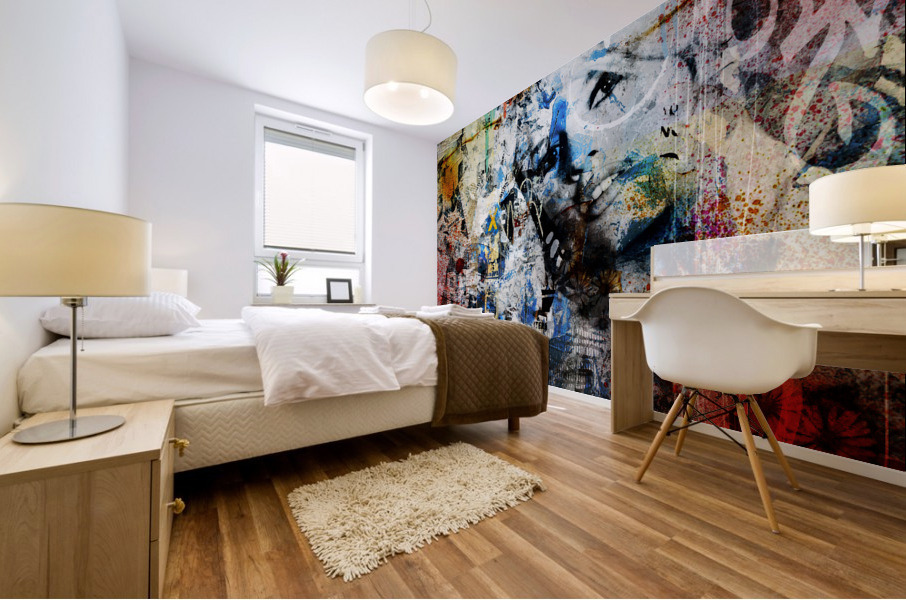Crazy For Love Mural print