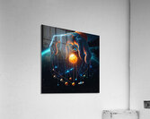  Hand with String Acrylic Print