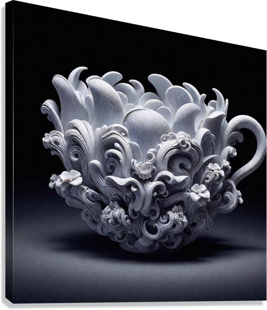 A fine art tea Canvas Print