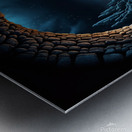  when night come  Metal print