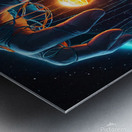  Hand with String Metal print