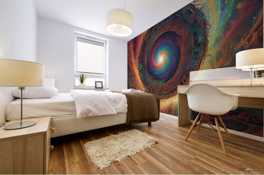 vortex Mural print