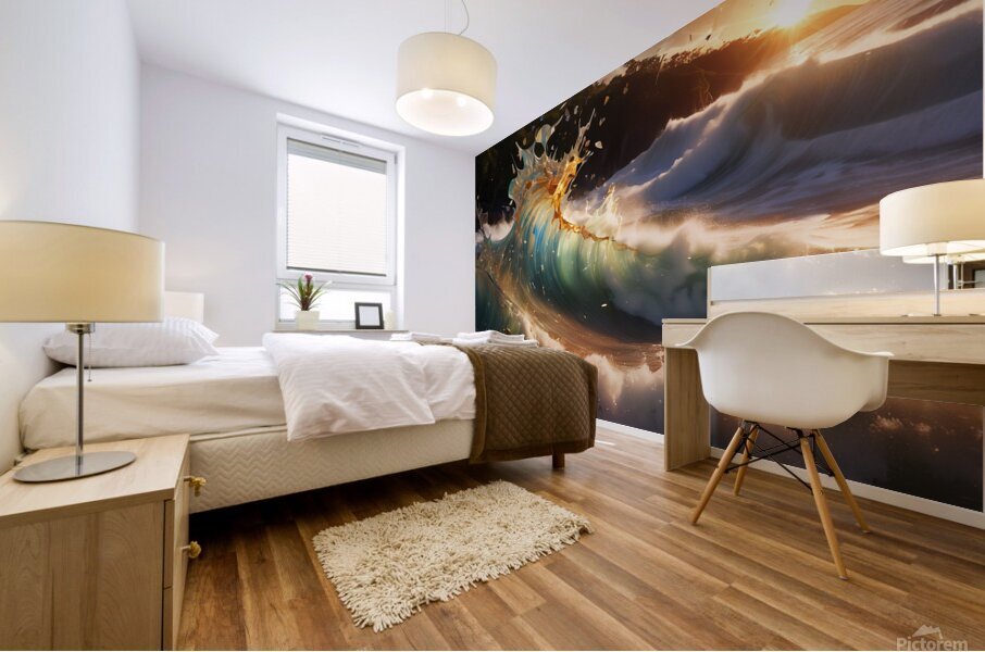  You can find me  Mural print