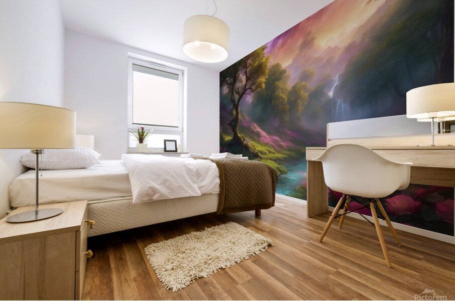  rainbow  Mural print