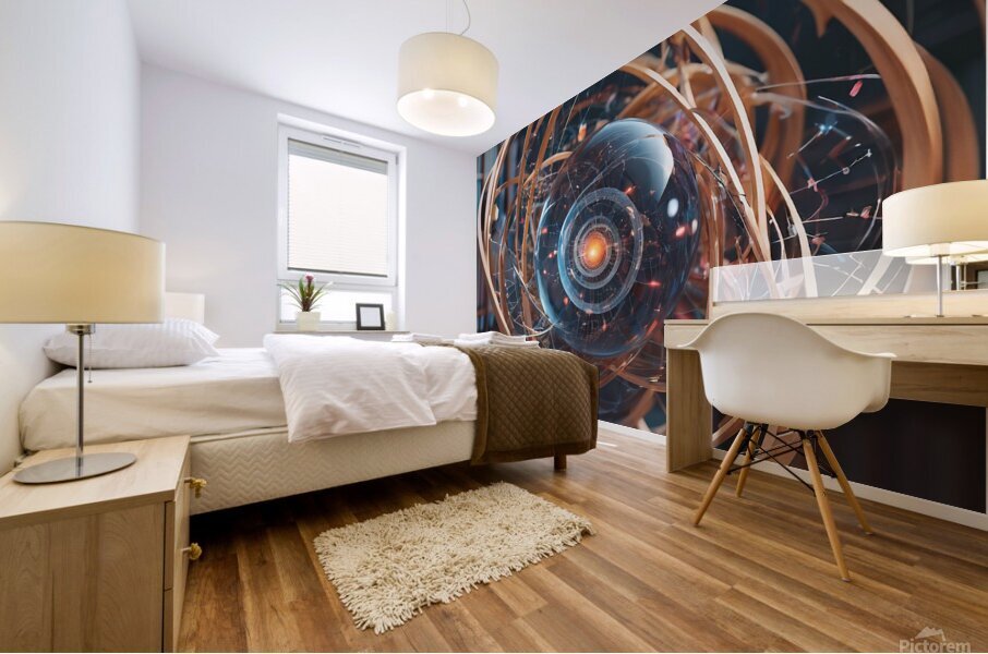  pendamic motion  Mural print