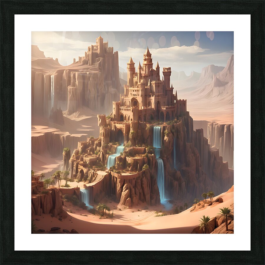 A breathtaking   edifice  Picture Frame print
