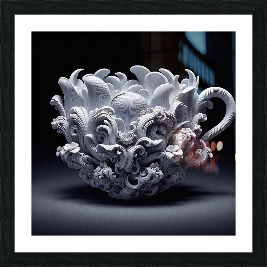 A fine art tea Picture Frame print