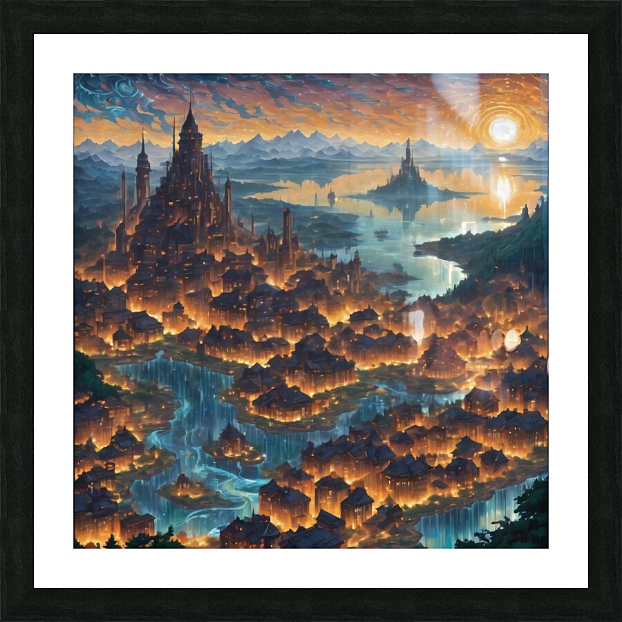  A magnificent   Picture Frame print