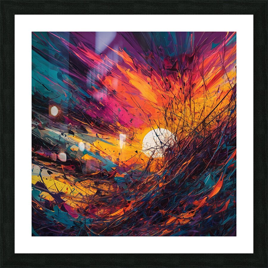  Chaos Esher sty  Picture Frame print