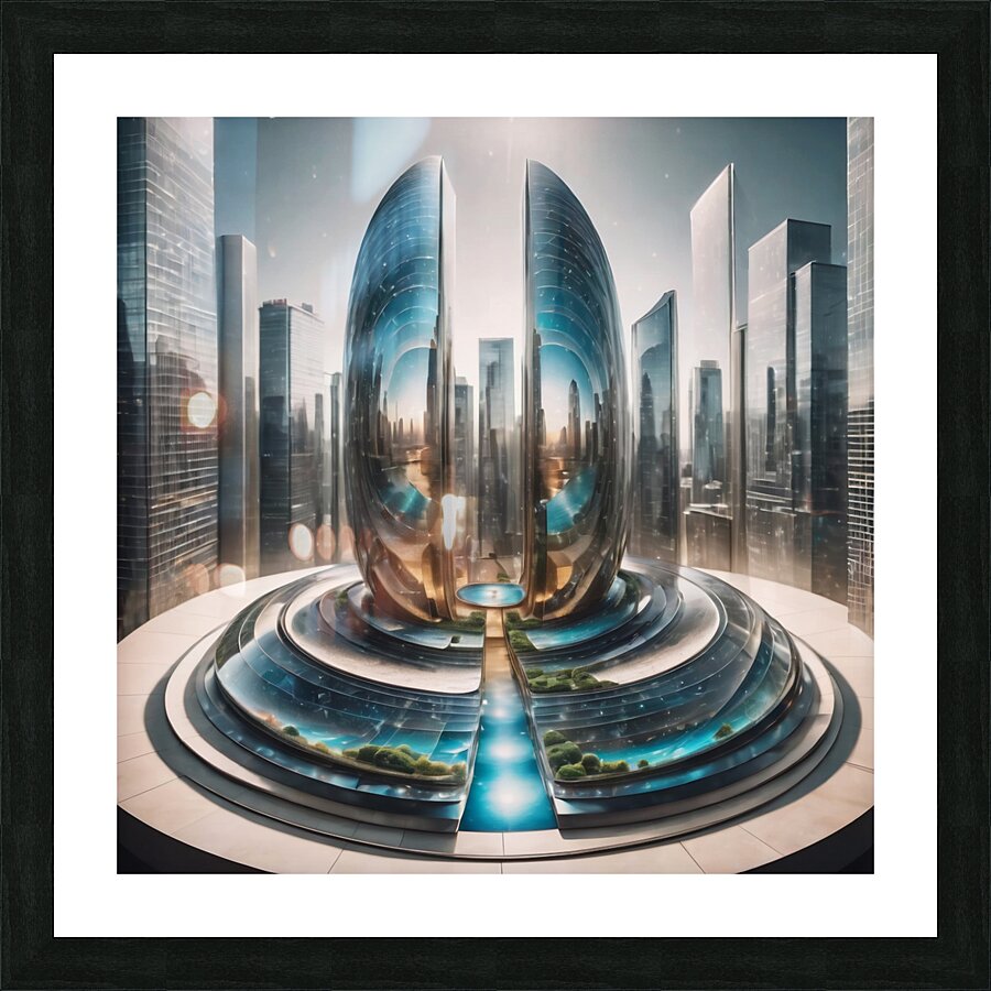  Stunning city  Picture Frame print