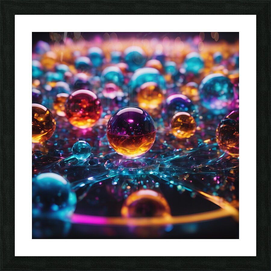  The four states  Picture Frame print