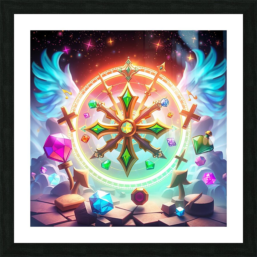 sigilkore image  Picture Frame print