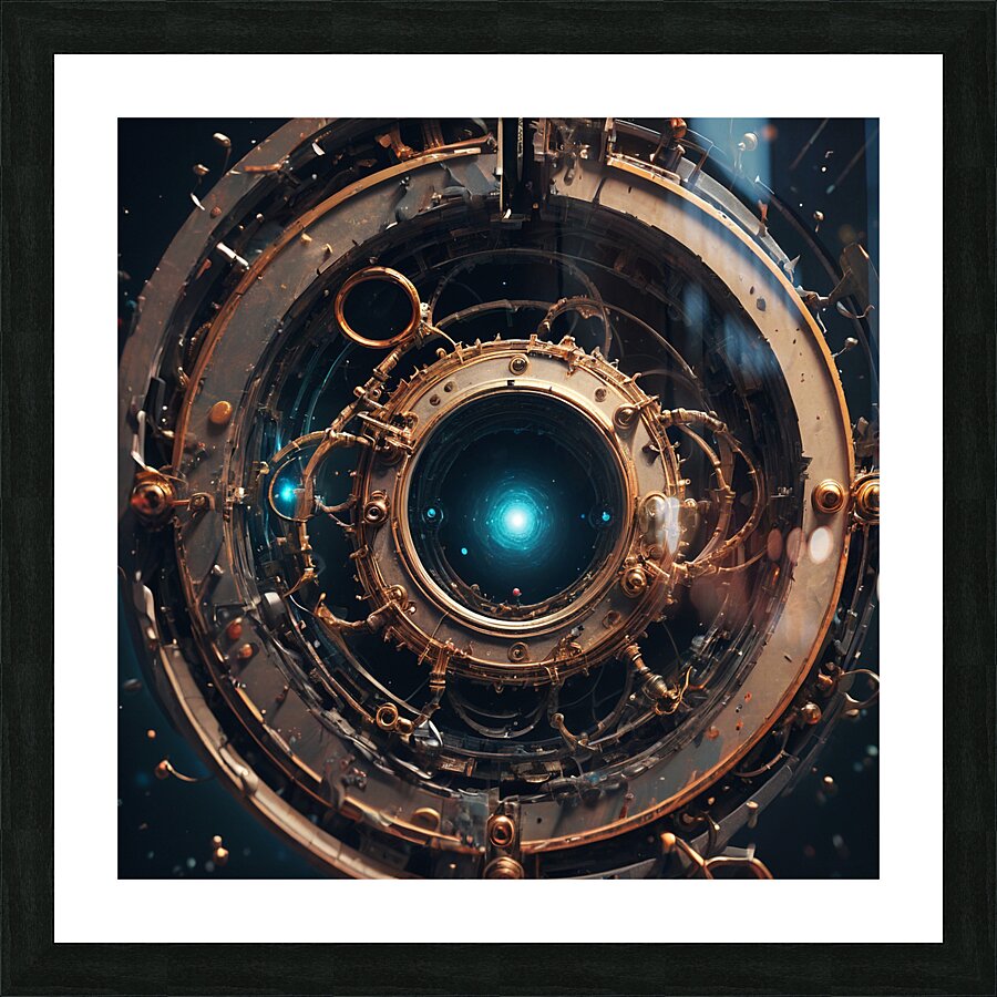  Quantum time re Picture Frame print