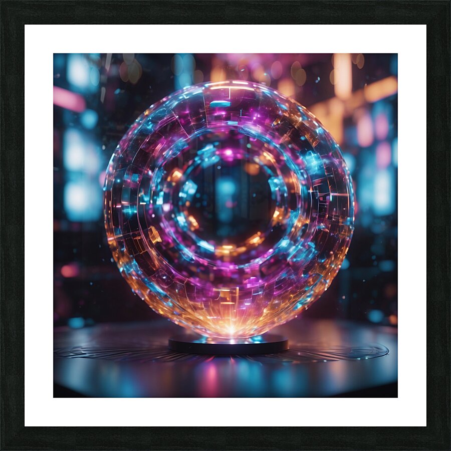 hyperbolic  Picture Frame print