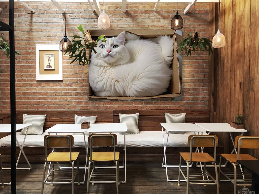 A white cat is Reproduction