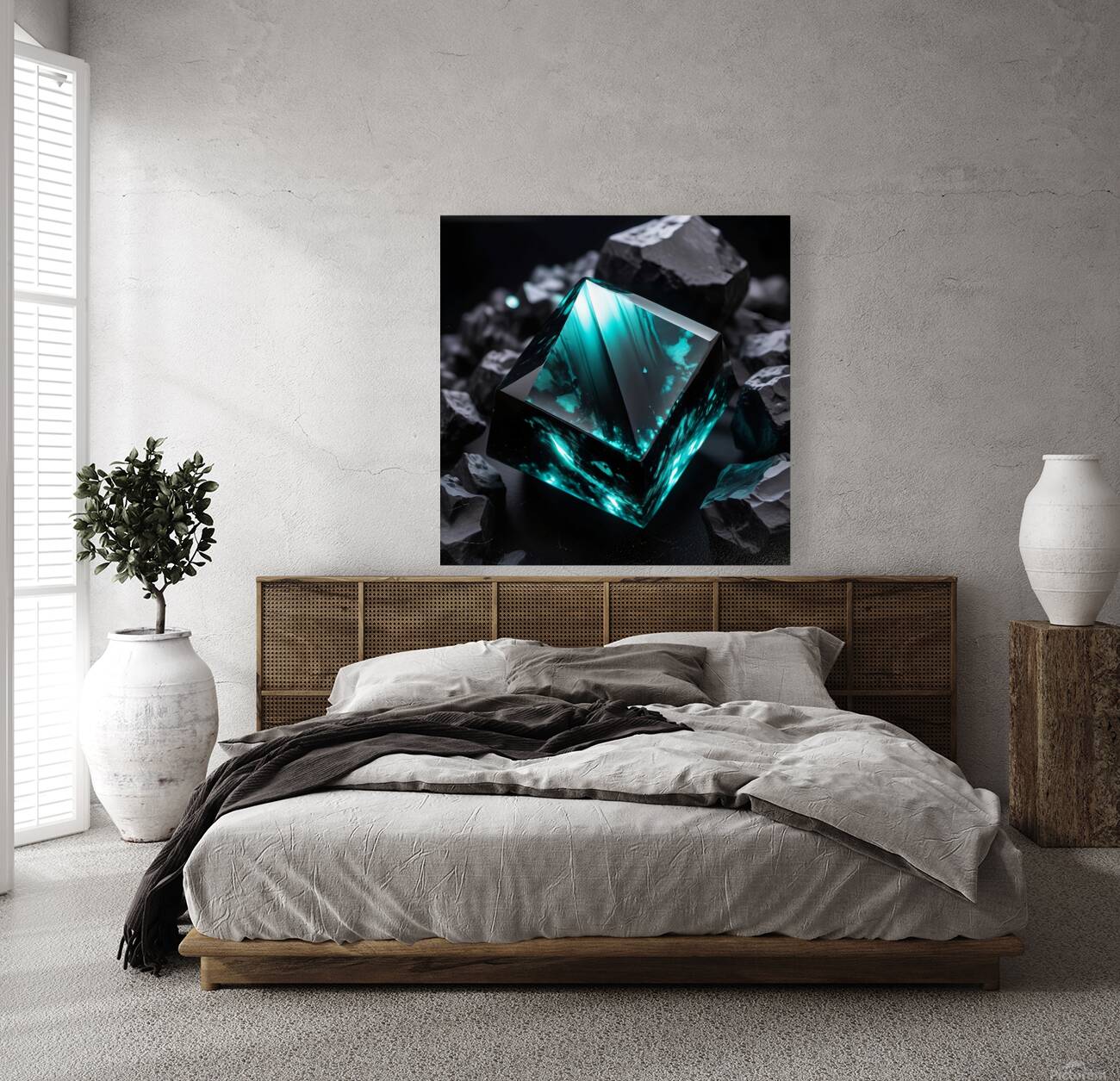  luminous obsidian  Reproduction