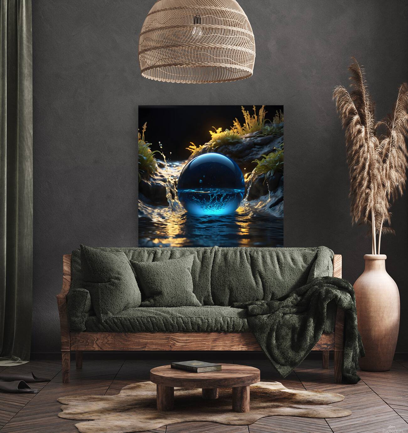 a blue orbit Reproduction