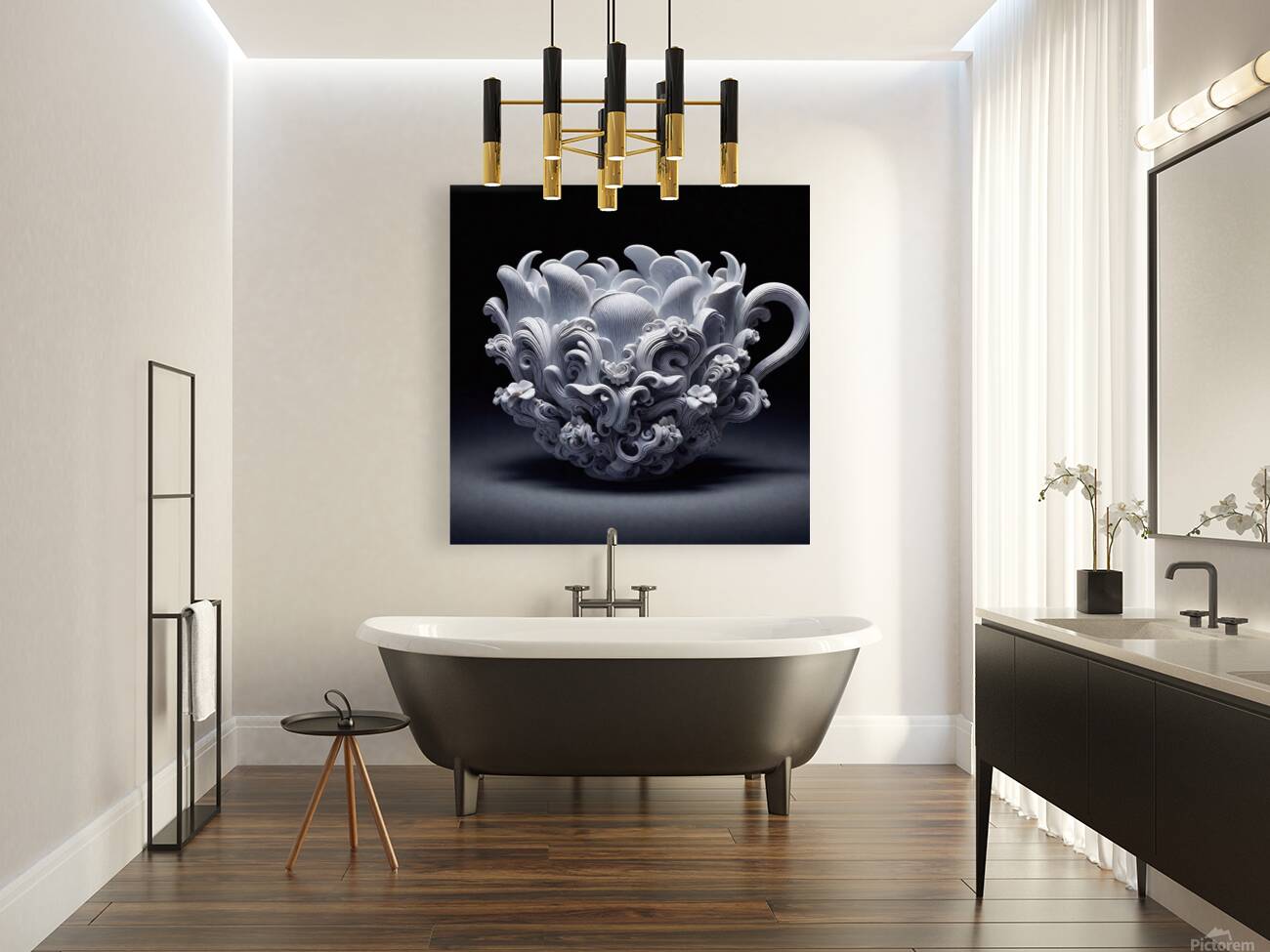A fine art tea Reproduction