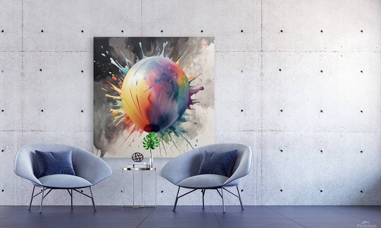 an exploding ball Reproduction