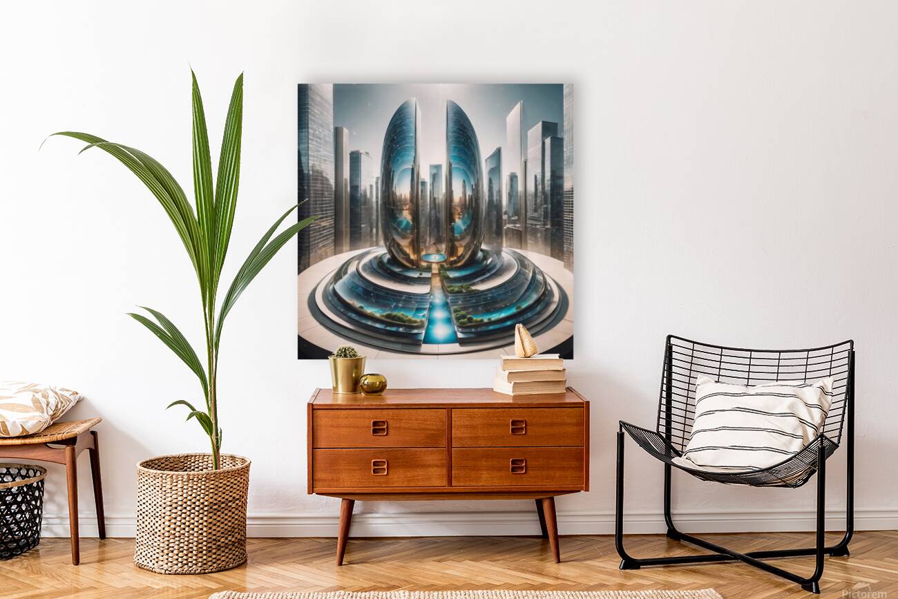  Stunning city  Reproduction