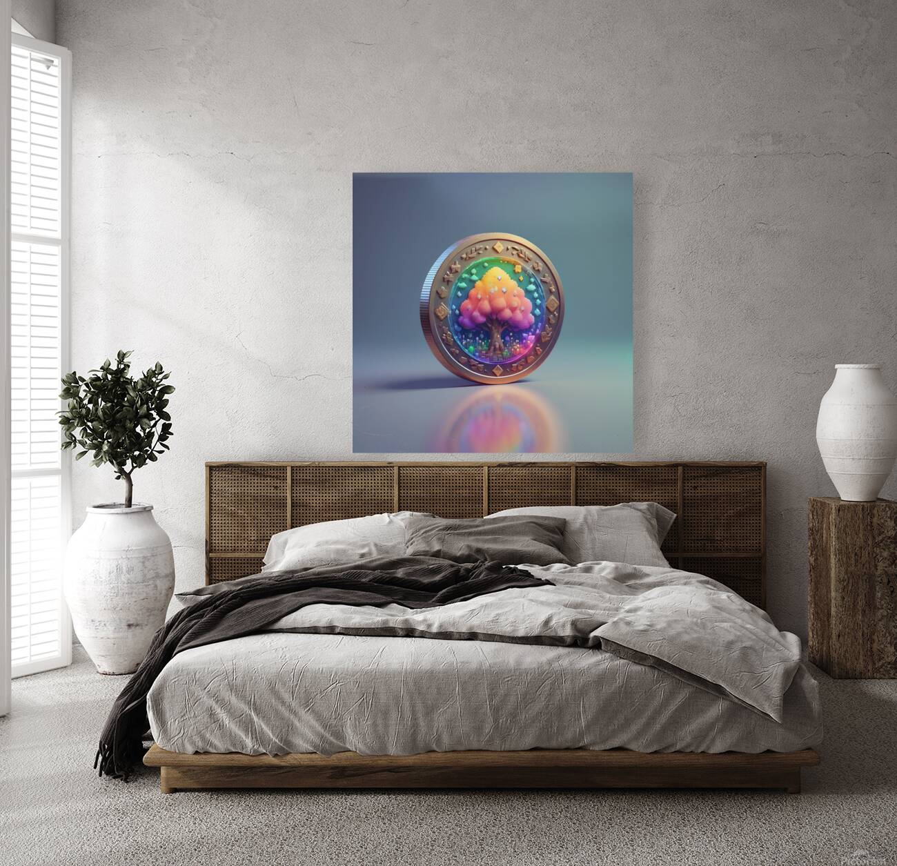  Pixel art coin Reproduction