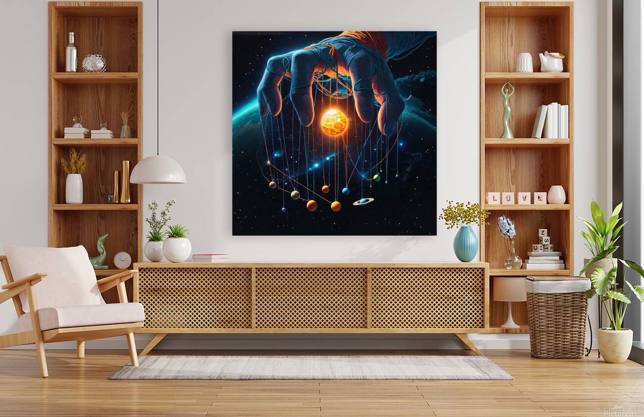  Hand with String Reproduction