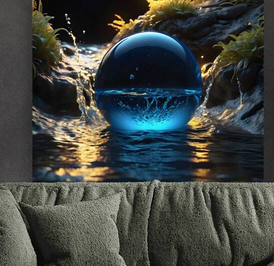 a blue orbit Reproduction