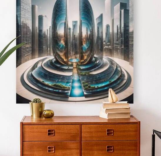  Stunning city  Reproduction