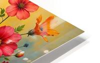 colorful flower HD Metal print